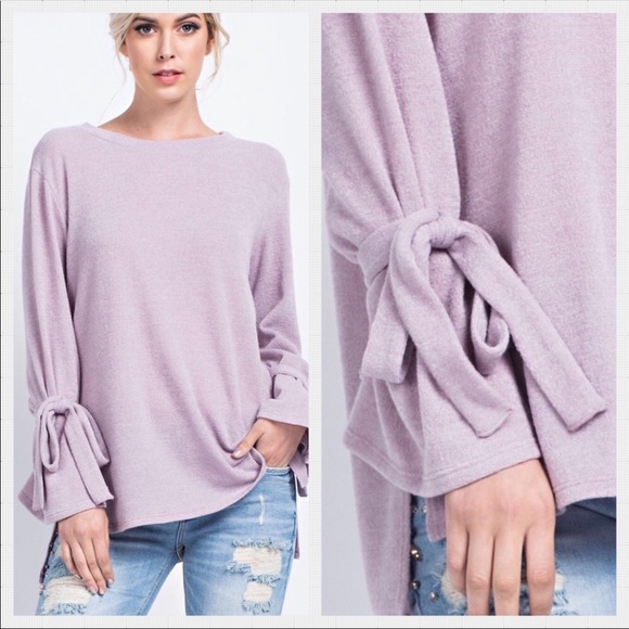 Lavender lightweight sweater - Picture 2 of 2